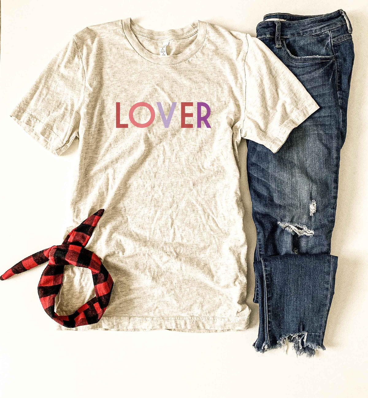 Lover tee Short sleeve valentines day tee Bella canvas 3001 XS Oatmeal 
