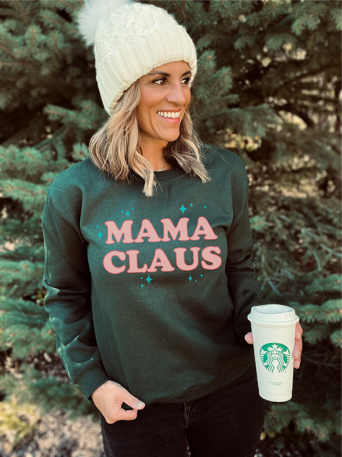 Mama claus basic sweatshirt Holiday sweatshirt Gildan 18000 sweatshirt 