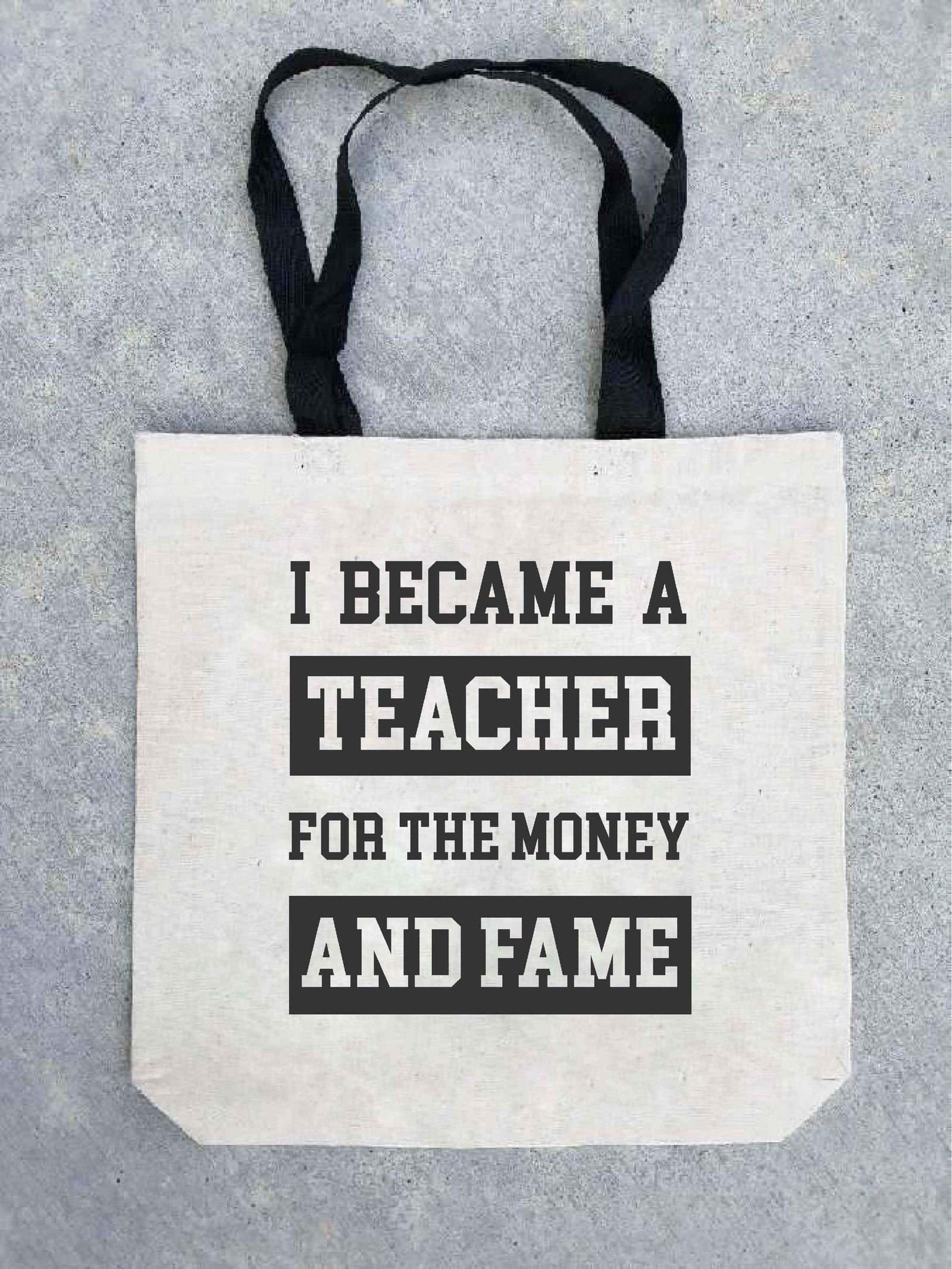Money and fame tote bag Tote bag Costa Threads 