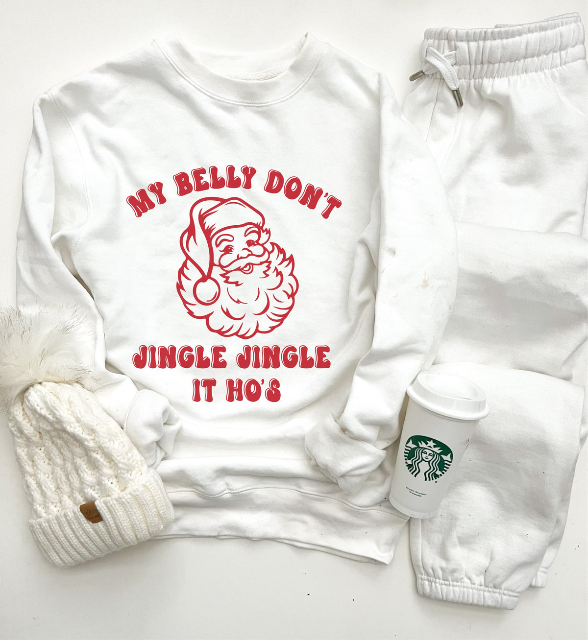 My belly don't jingle jingle sweatshirt Holiday sweatshirt Lane seven unisex sweatshirt 