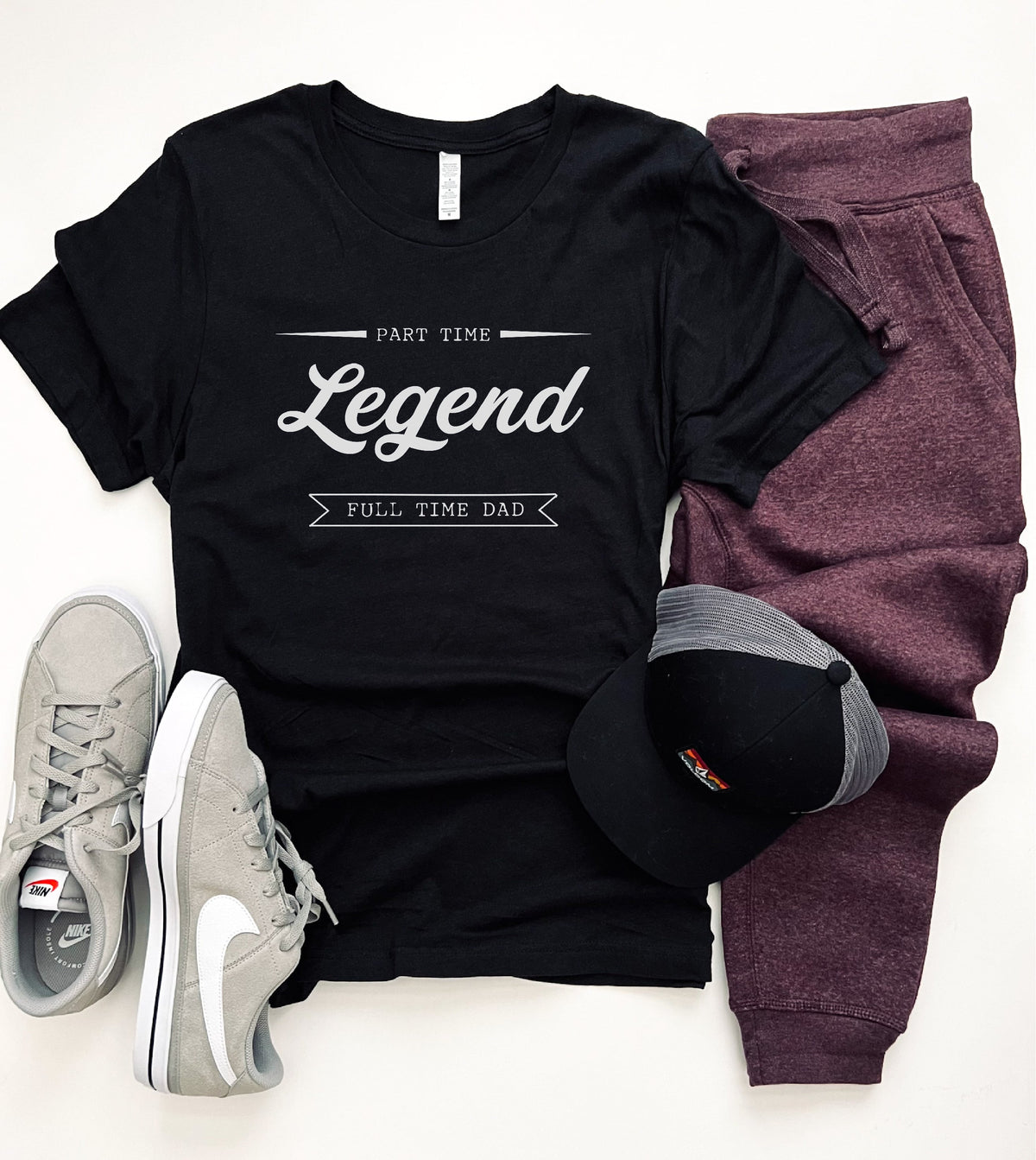 Part time legend Short sleeve men’s tee Next level suede tee 