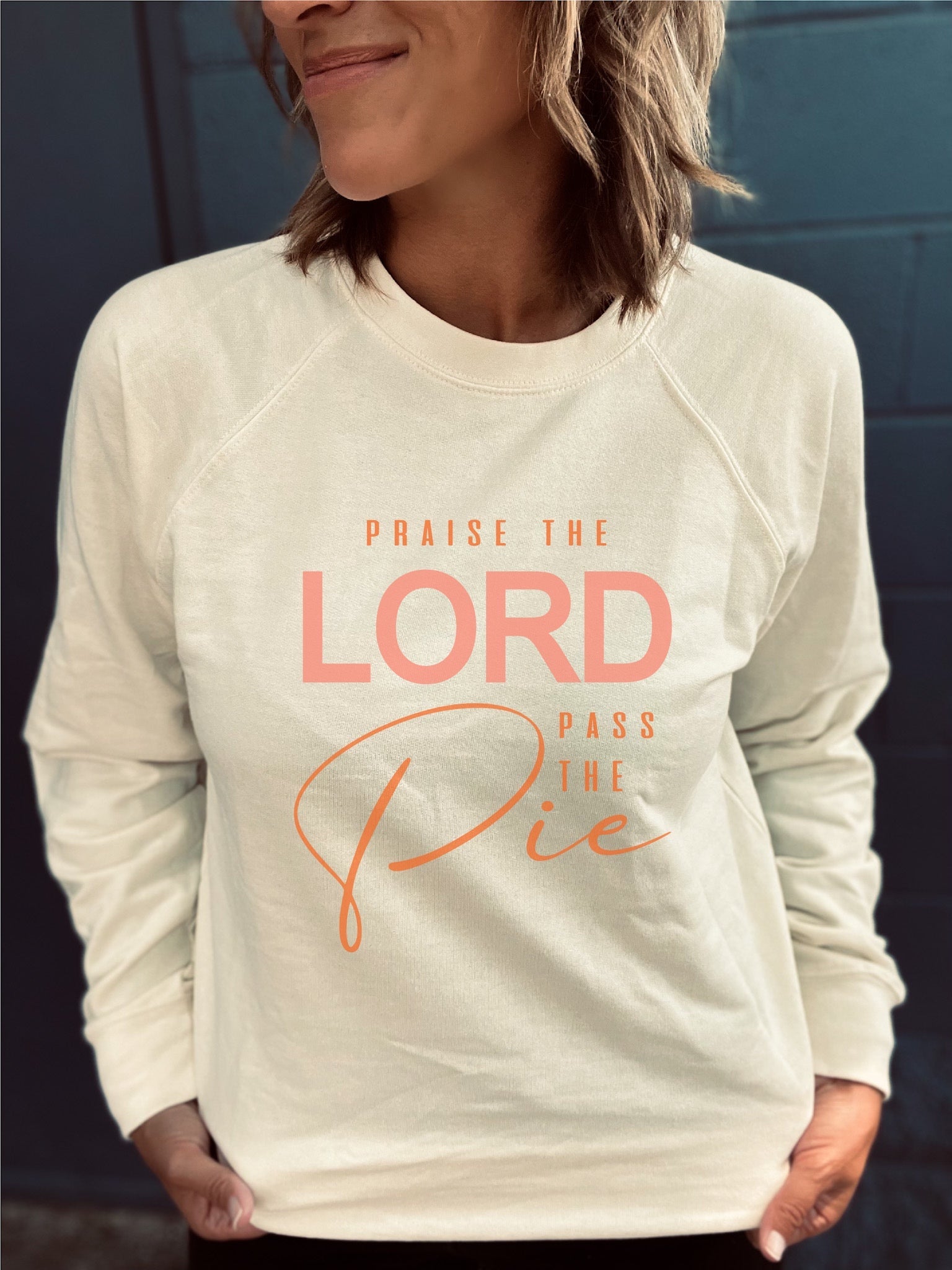 Pass the pie french terry raglan Fall French Terry raglan Independent Trading Co French Terry 
