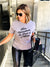 Power of a woman vintage wash tee Short sleeve miscellaneous tee Lane 7 15004 