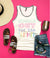 School's out for summer unisex ringer tank Summer tank Cotton heritage m1792 