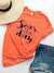 Seas the day- coral tee Short sleeve summer tee Bella Canvas 3001 Coral 