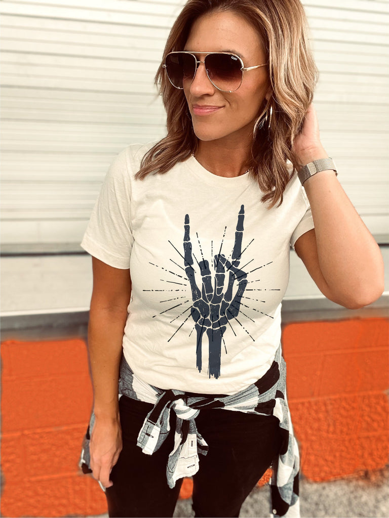 Skeleton rock tee - Costa Threads