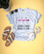 Stand tall and stand out tee Short sleeve inspirational tee Bella Canvas 3001 Ice Blue 