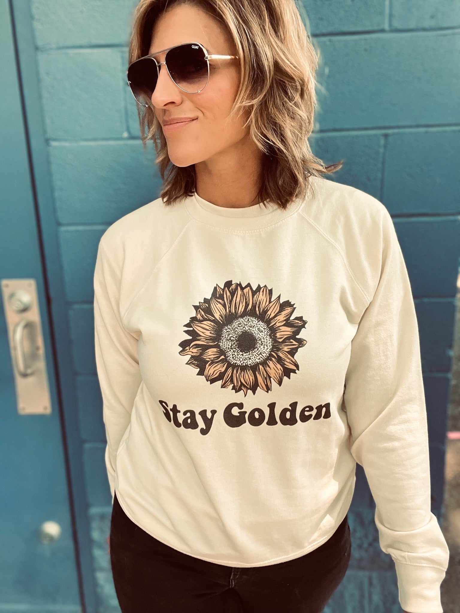 Stay golden french terry raglan Fall French Terry raglan Cotton heritage French Terry raglan 