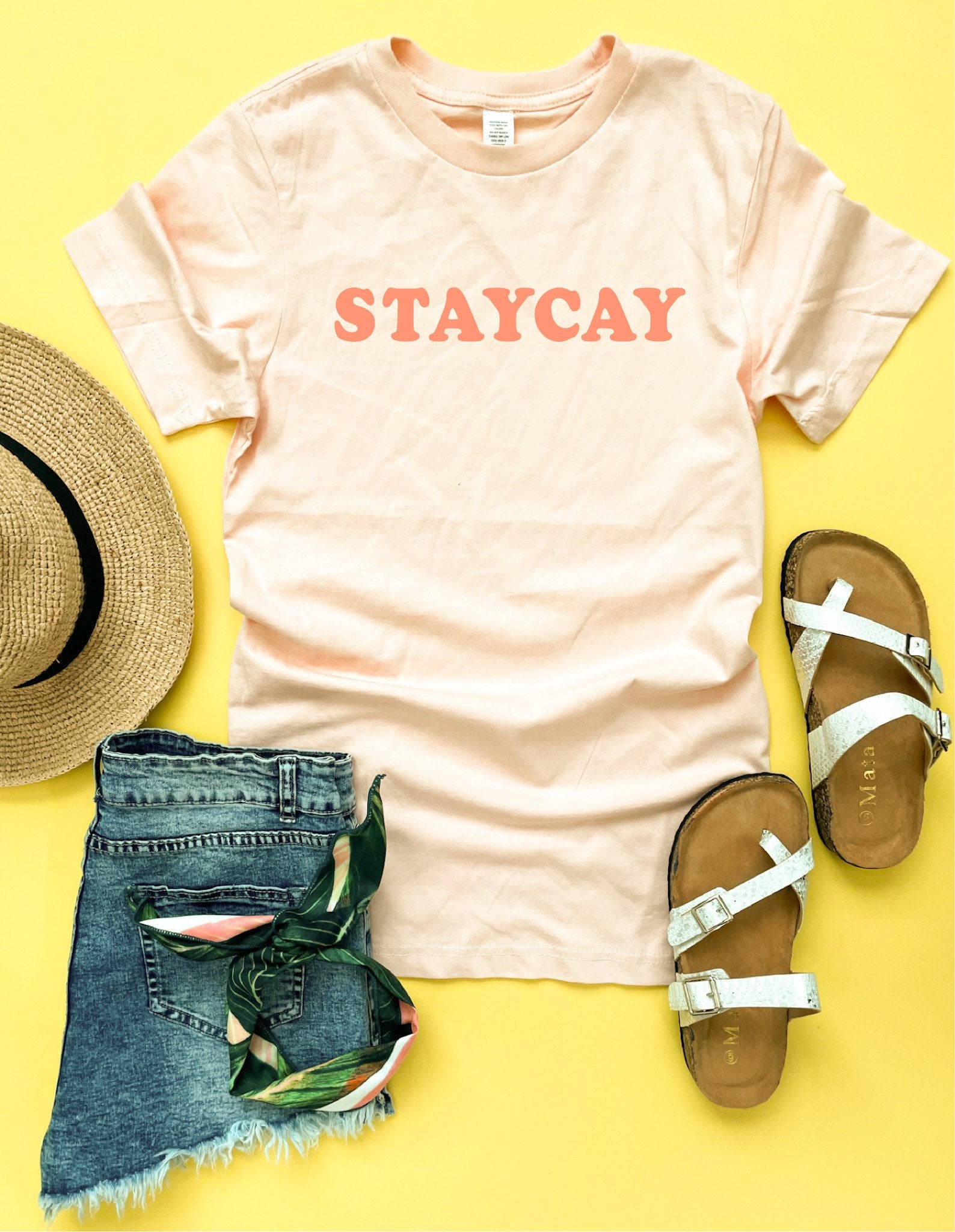 Staycay tee Short sleeve summer tee Lane seven unisex tee 