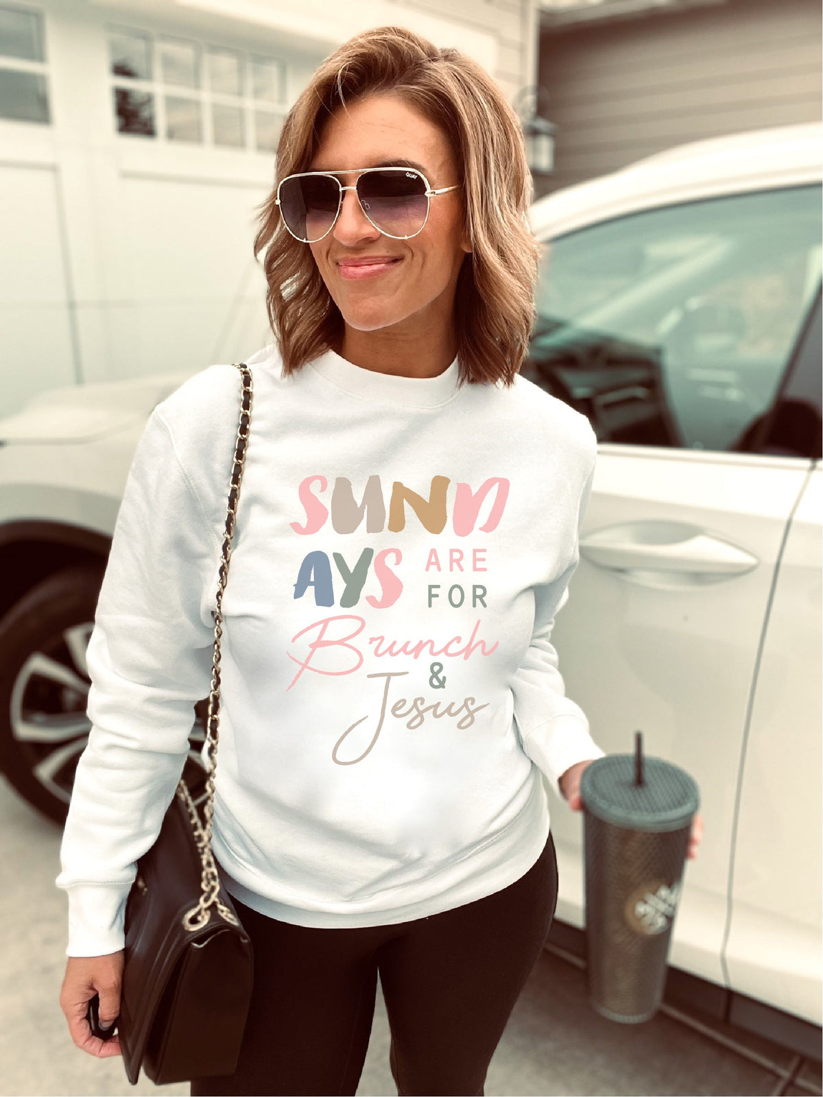 Sunday brunch and Jesus french terry raglan Miscellaneous French Terry raglan Independent Trading French Terry raglan 