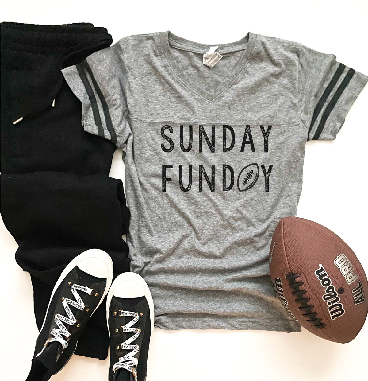Sunday funday womens varsity tee Varsity gameday tee LAT womens varsity tee 