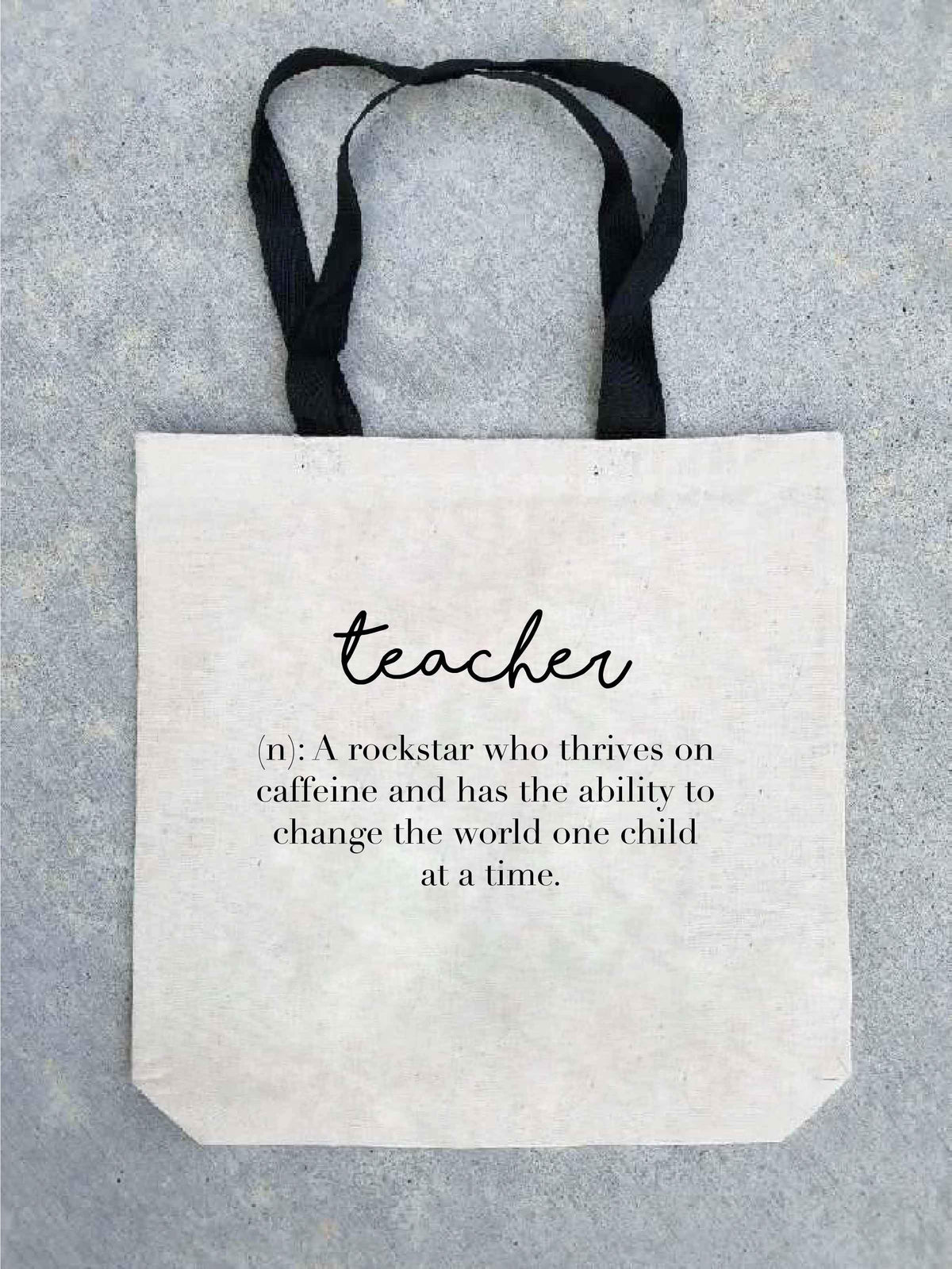 Teacher definition tote bag Tote bag Costa Threads 