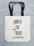 Trick or treat tote bag- customizable! Tote bag Costa Threads Trick or treat tote bag 