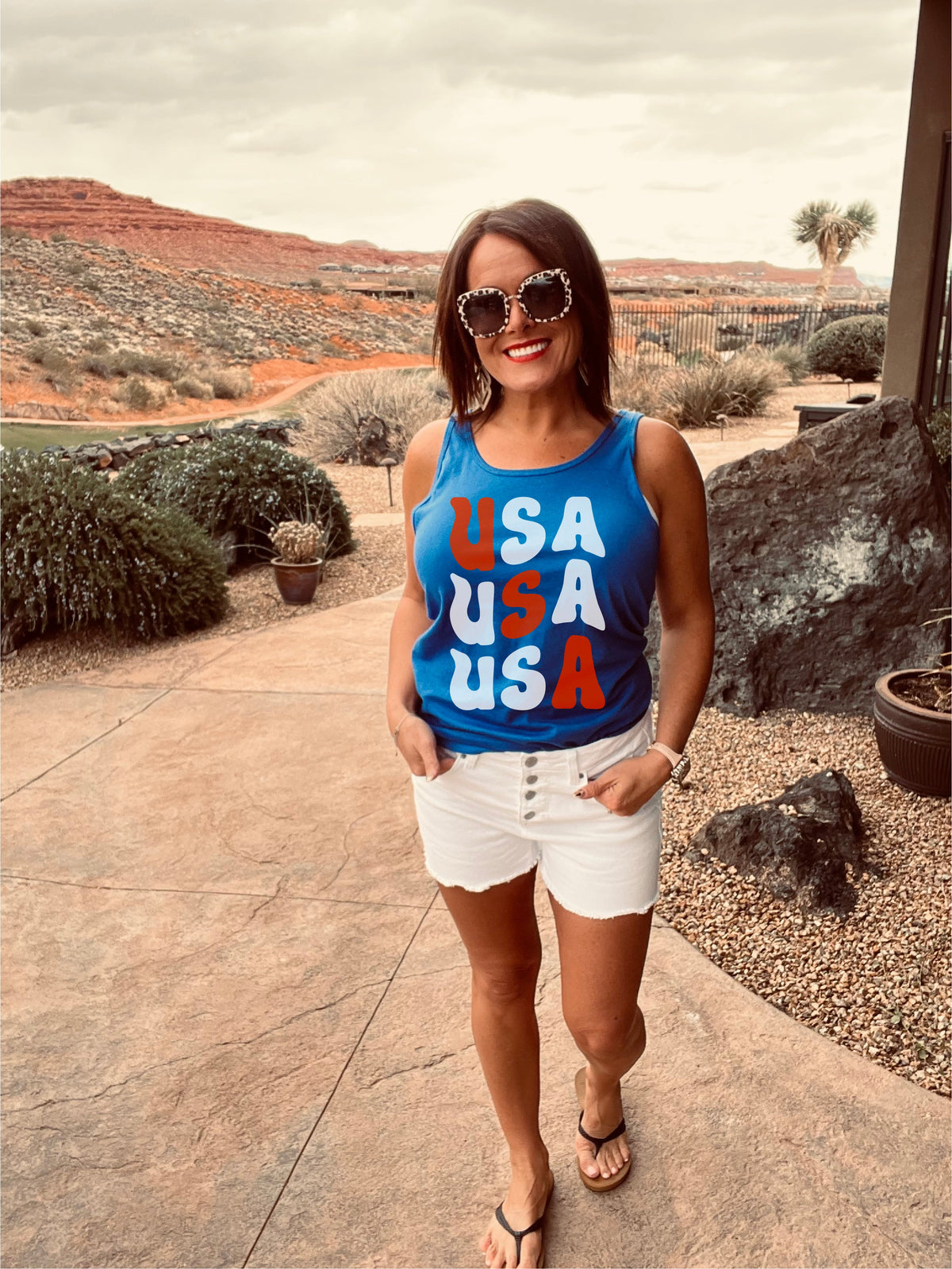 USA unisex tank Patriotic unisex tank Bella Canvas 3480 tank 